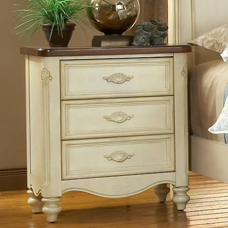 Three Drawer Nightstand